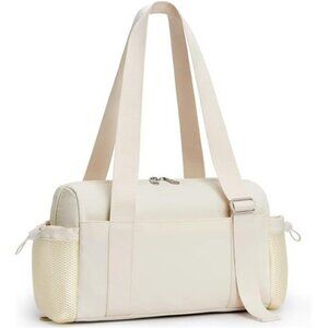 Small Gym Bag for Women Lightweight Travel Duffle Tote with Wet Pocket for Yoga
